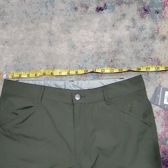 American Outback Hiking Lightweight Convertible Pants/Shorts in Green Size M - Picture 15 of 16